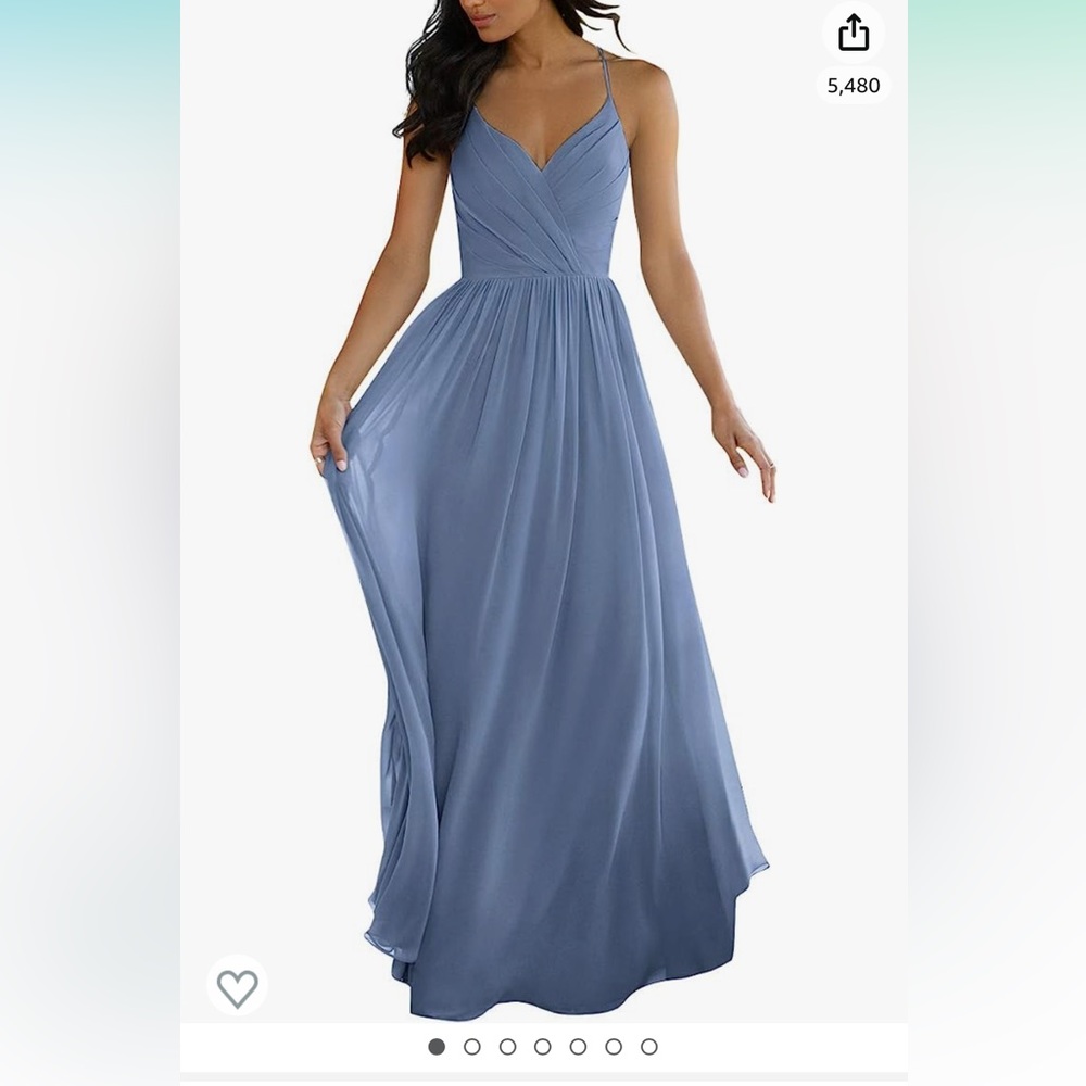 Blue dress